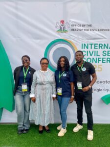 Frandek Consulting proudly showcased innovative solutions in performance management and public sector reform during the International Civil Service Week — driving excellence in service delivery across the Nigerian Public Service.