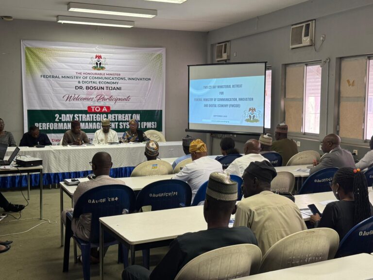 Strategic Retreat on Performance Management System for Federal Ministry of Communications, Innovations and Digital Economy