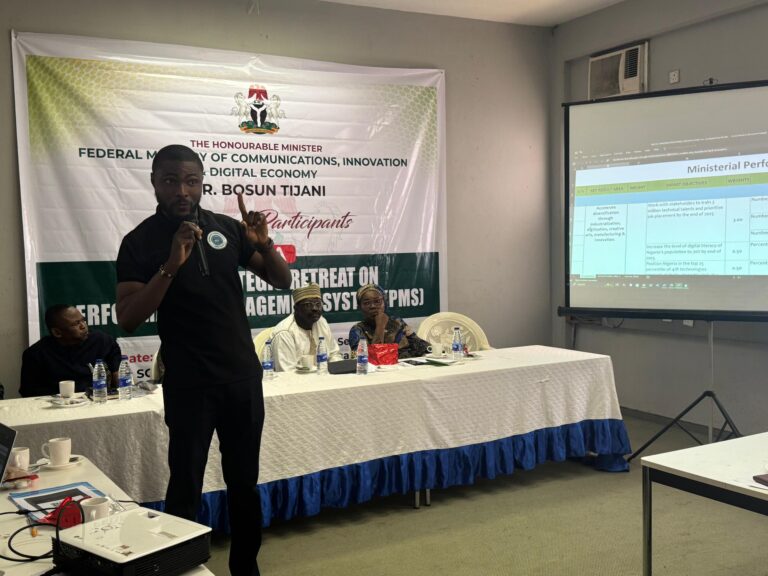 Strategic Retreat on Performance Management System for Federal Ministry of Communications, Innovations and Digital Economy