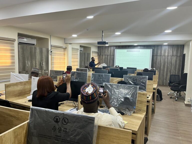 Training the Champions of Federal Ministry of Works on the Automated Performance Management System