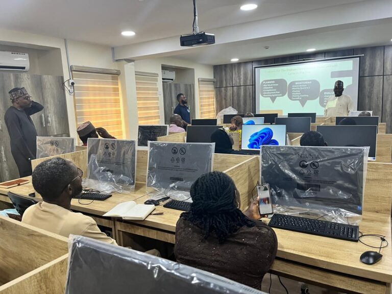 Training the Champions of Federal Ministry of Works on the Automated Performance Management System