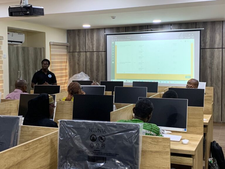 Training the Champions of Federal Ministry of Works on the Automated Performance Management System