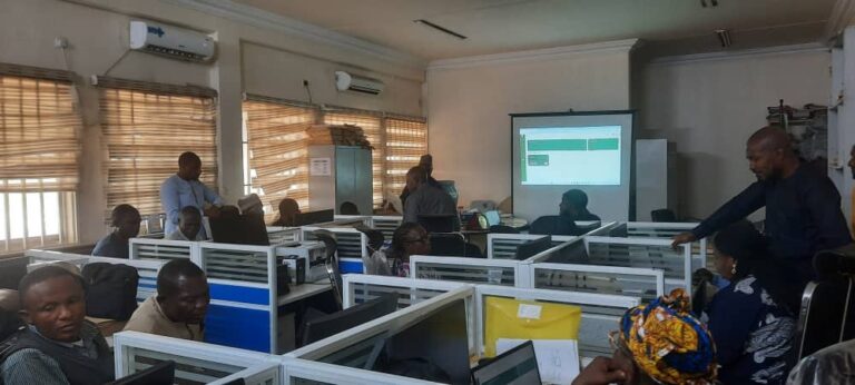 Hands on Training on PMS at the Federal Ministry of Communication