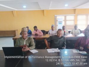 Implementation of Performance Management in Federal Ministry of Works North West: Kano
