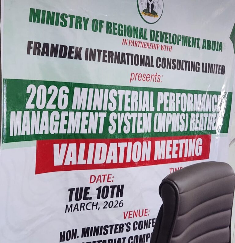 Congratulations to MRD on the conduct of your 2026 Sectoral Performance Retreat. Dated March 10th, 2026. Welcome to the 2026 Performance Year.
