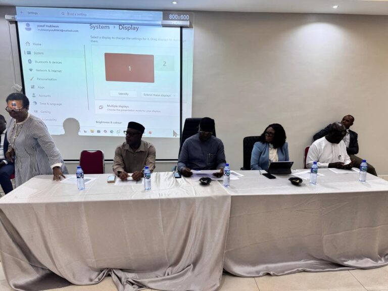 Federal Ministry of Water Resources 2026 MPMS Retreat