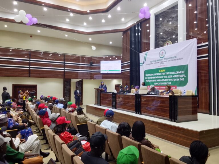 2026 Perfromance Management System (PMS) retreat at the Federal Ministry of Education