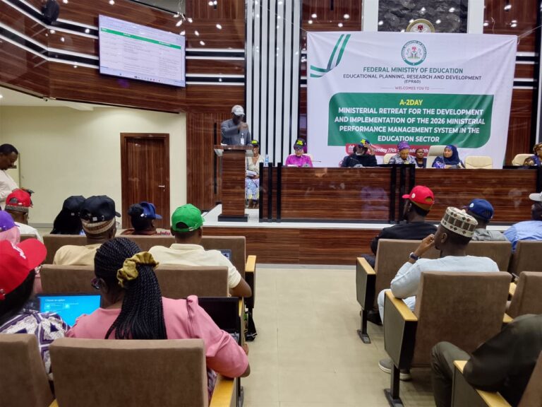 2026 Perfromance Management System (PMS) retreat at the Federal Ministry of Education