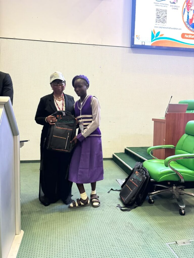 MD Frandek International Consulting in one of their Corporate Social Responsibilities empower the Girl-Child